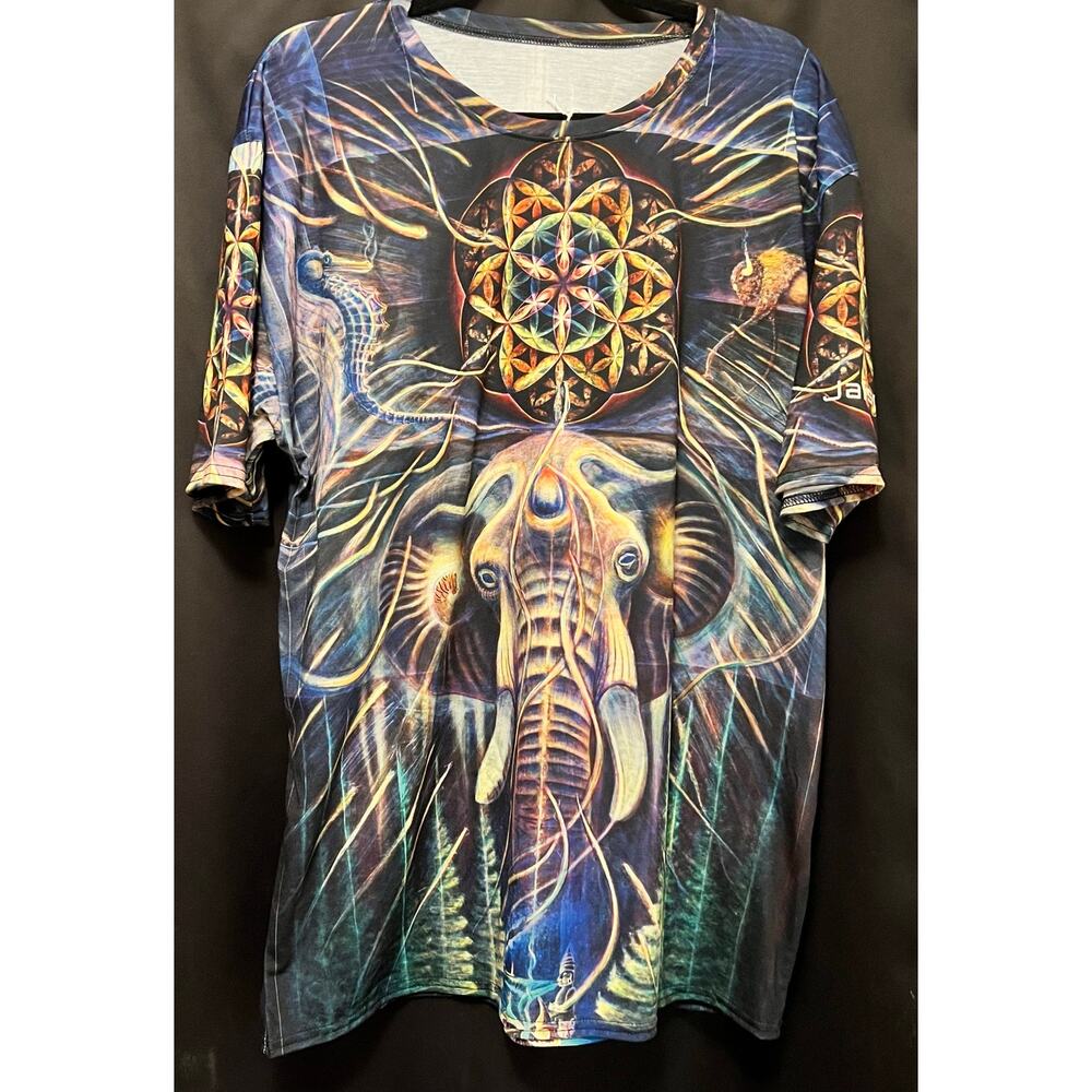Original art wearable art festival wear men’s shirt